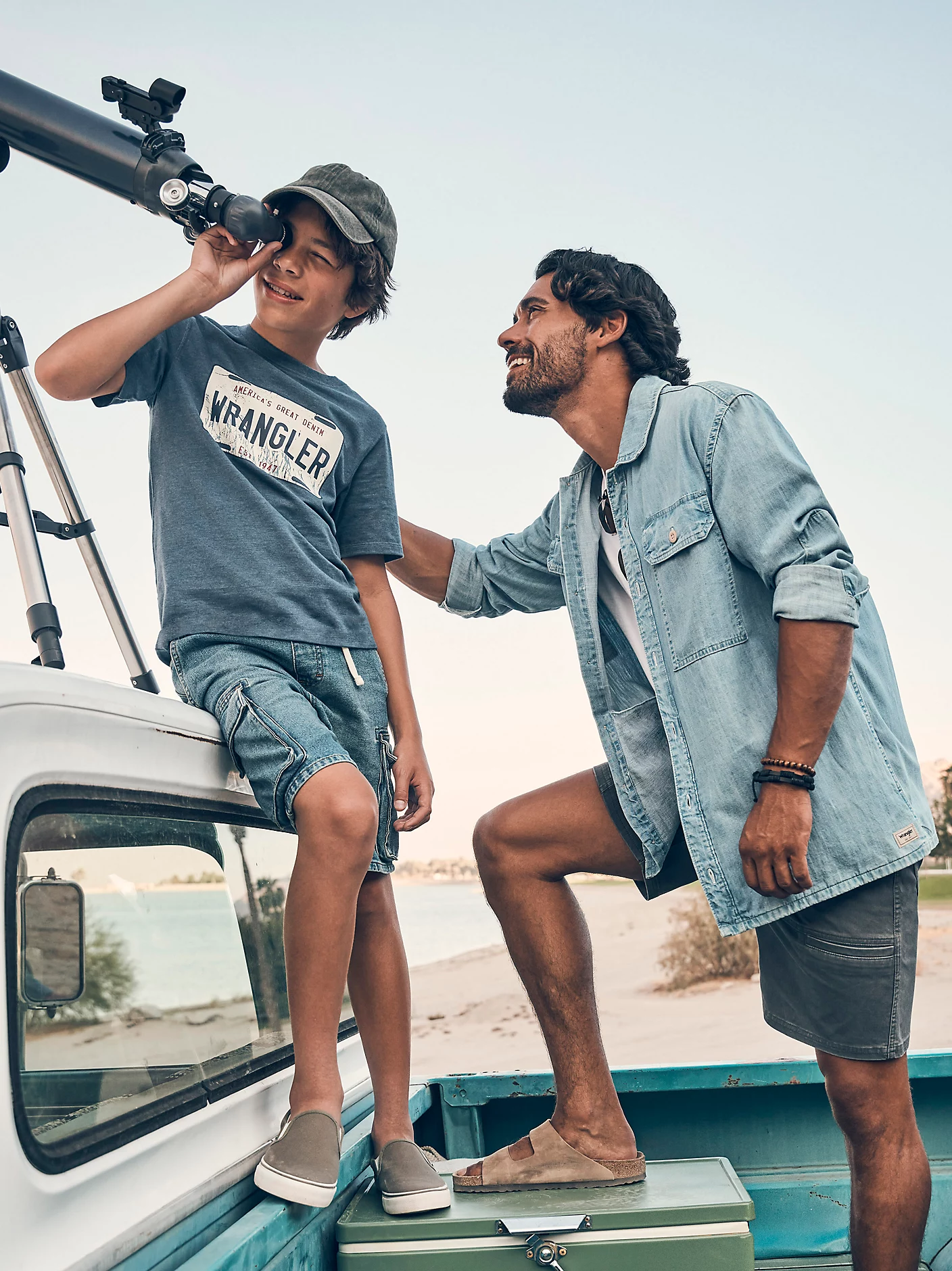 Boy's Drawstring Cargo Short