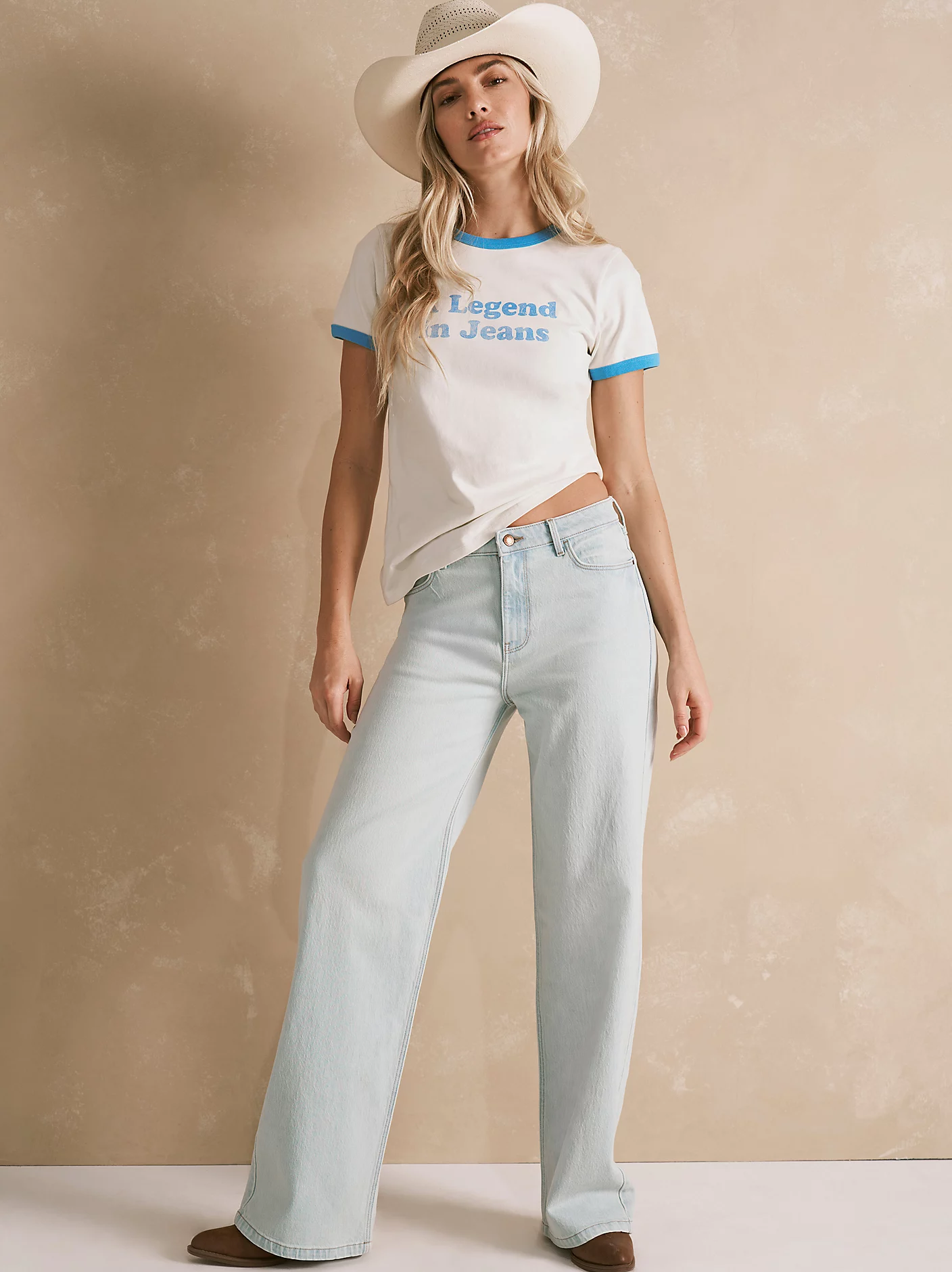 Women's Mid Rise Loose Jean 1 Women's Mid Rise Loose Jean