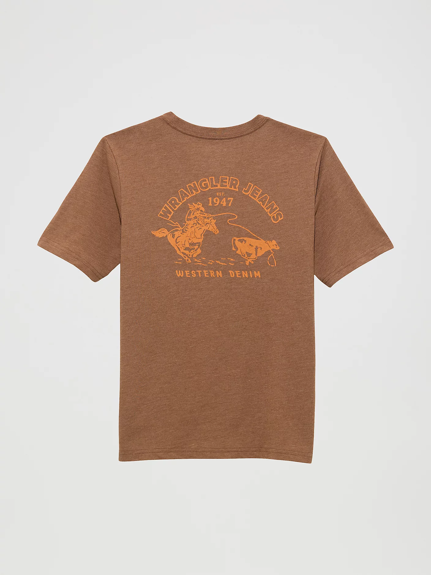 Boy's Western Back Graphic T-Shirt 1 Boy's Western Back Graphic T-Shirt