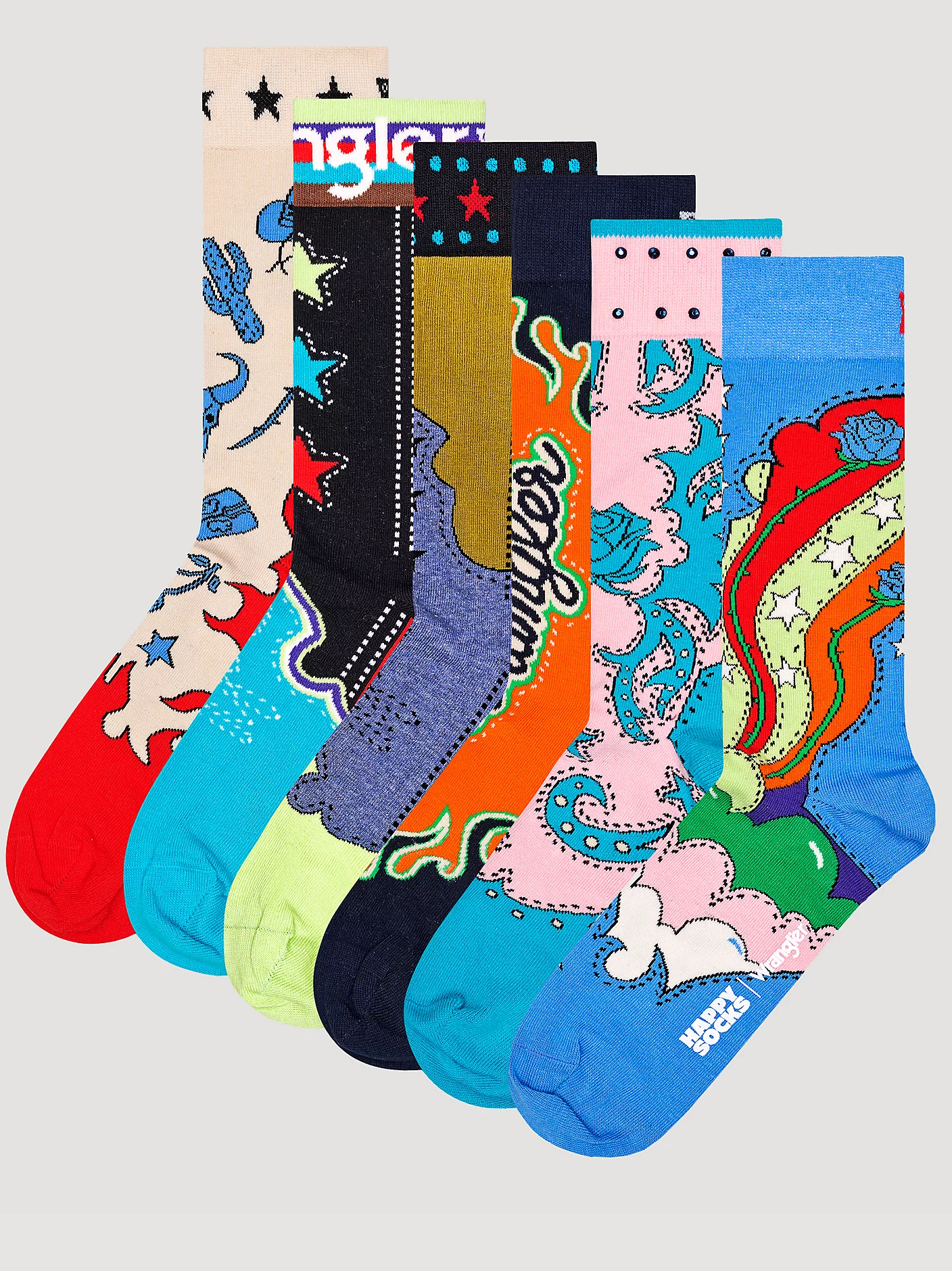 Wrangler&reg; x Happy Socks 6-Pack Gift Set
