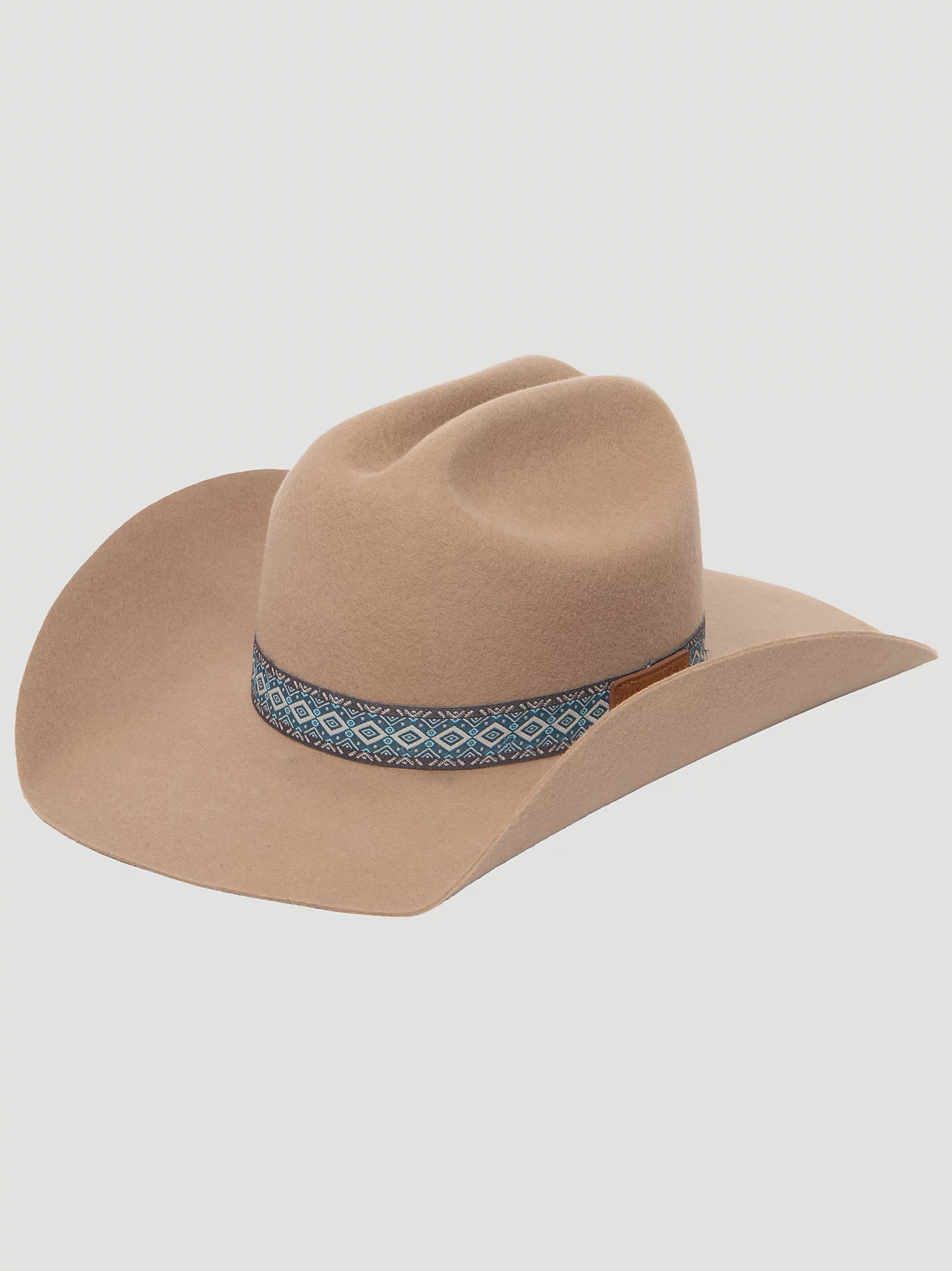 Boy's Jaquard Ribbon Cowboy Hat