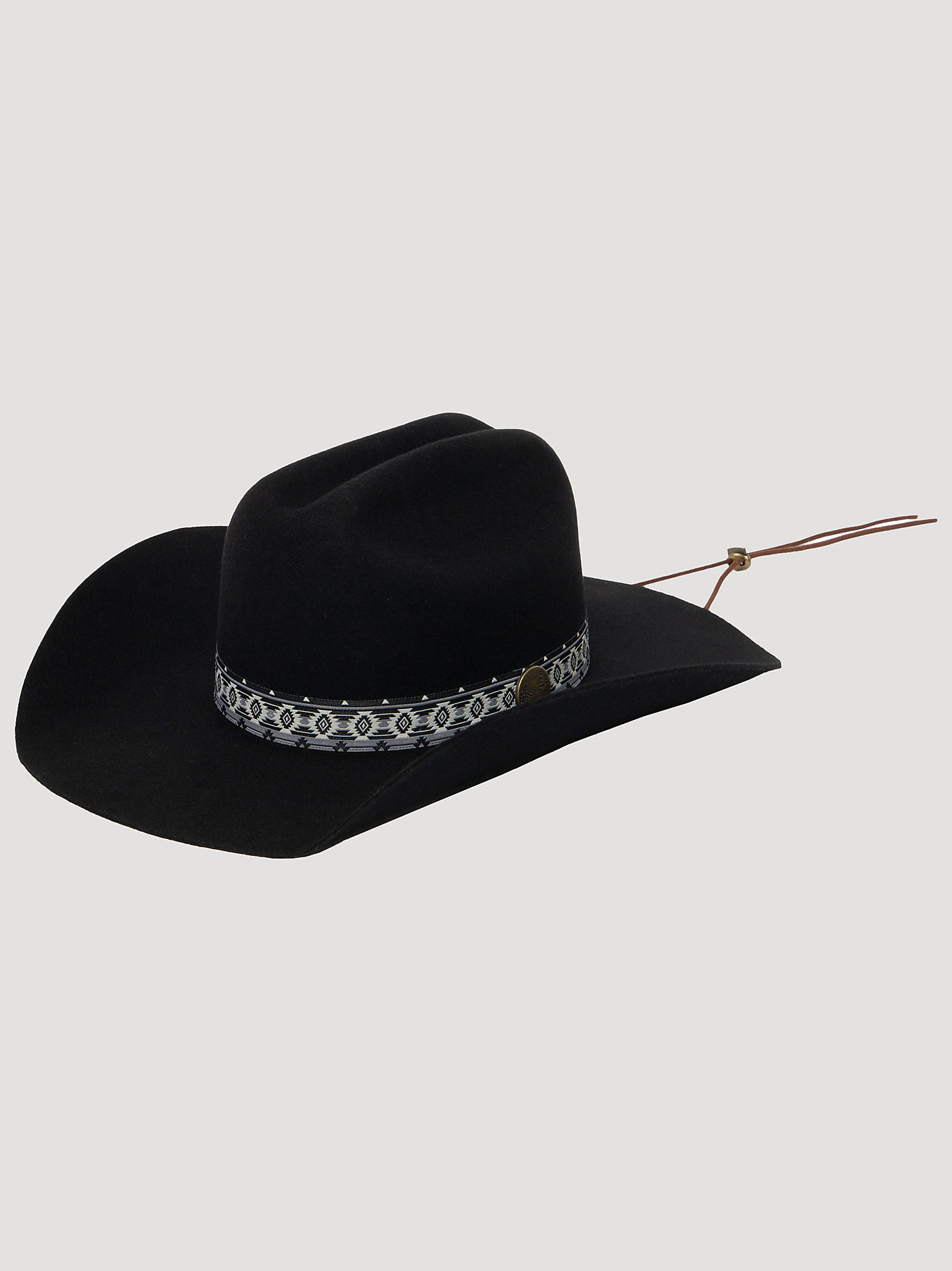 Boy's Chin Cord Cowboy Hat