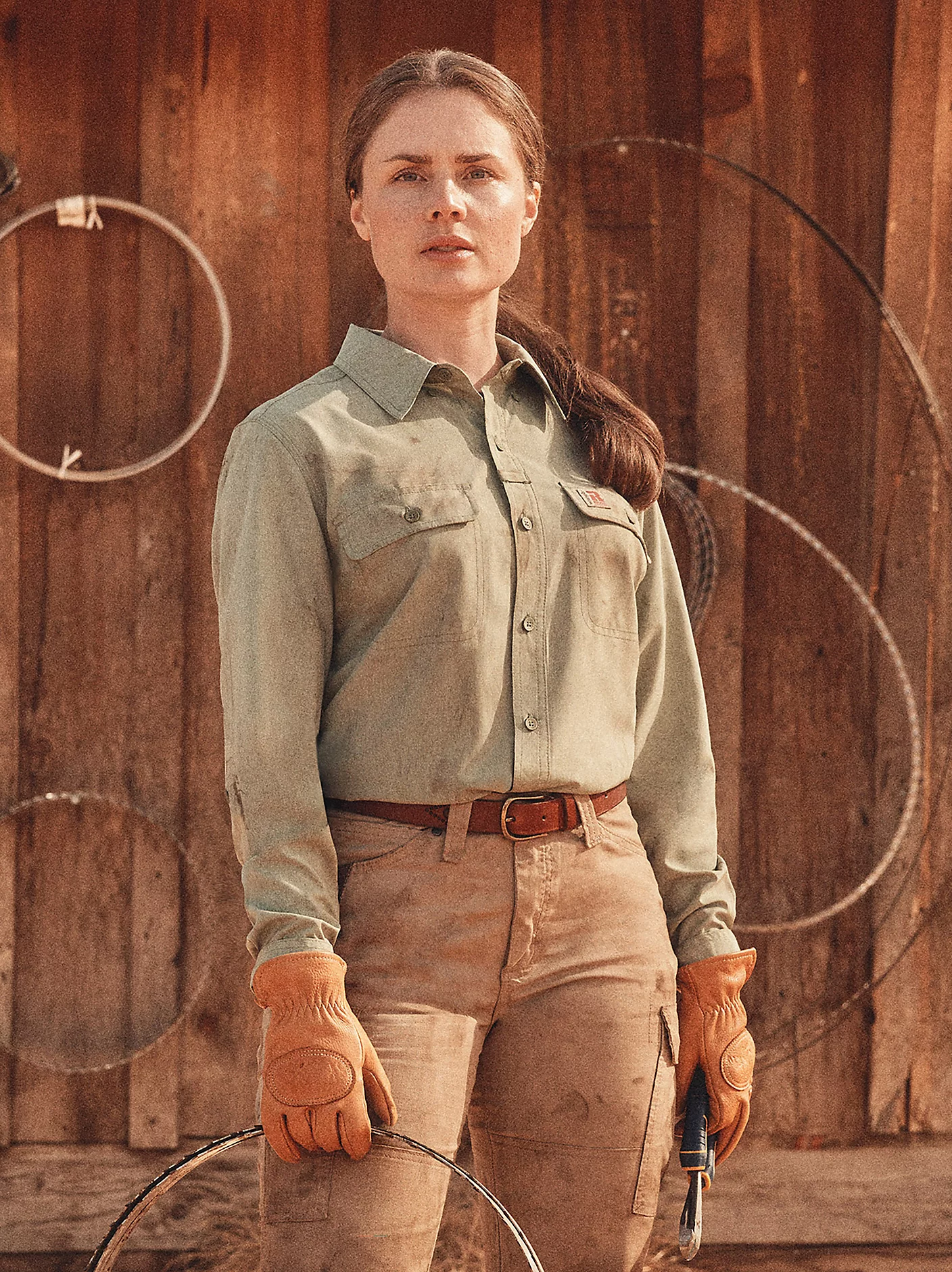 Women's Wrangler RIGGS Workwear® Lightweight Vented Work Shirt 1 Women's Wrangler RIGGS Workwear® Lightweight Vented Work Shirt