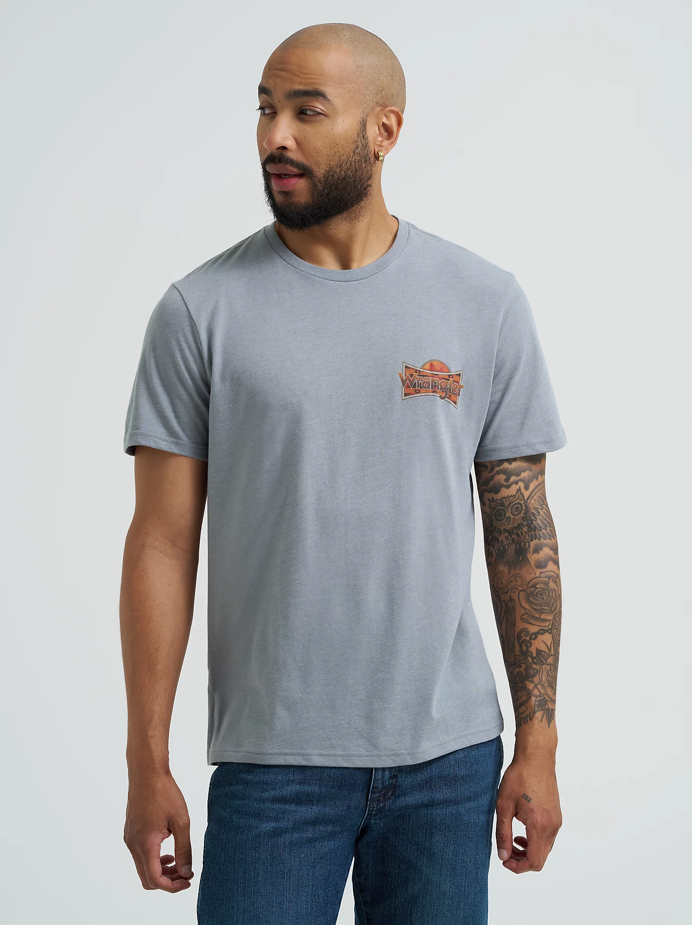 Men's Wrangler Back Graphic T-Shirt 2 Men's Wrangler Back Graphic T-Shirt