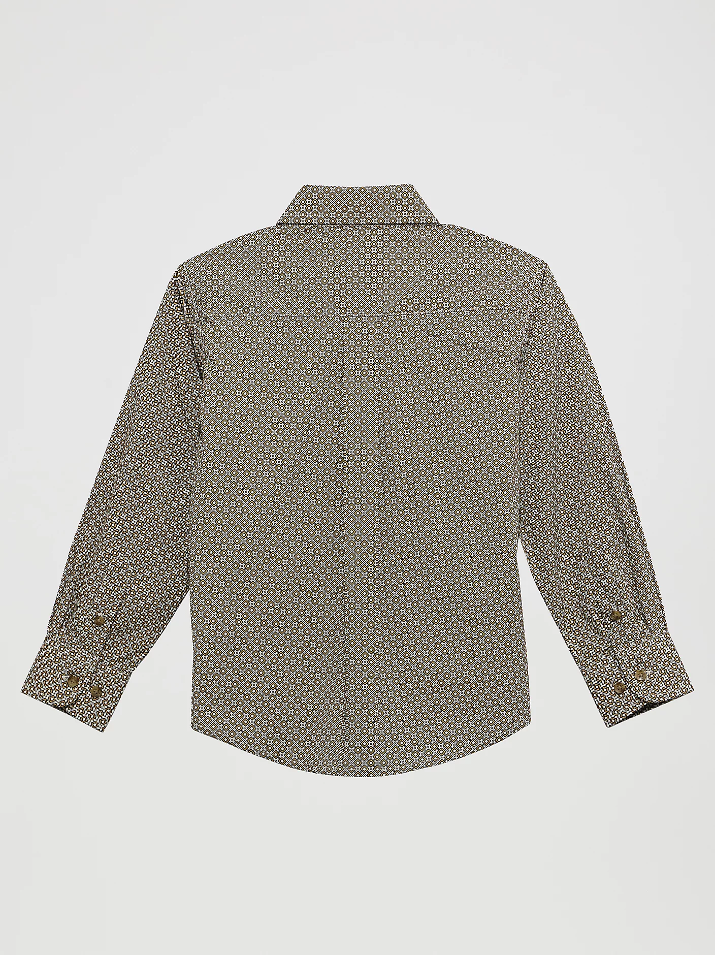 Boy's Classic Button-Down Print Shirt 2 Boy's Classic Button-Down Print Shirt