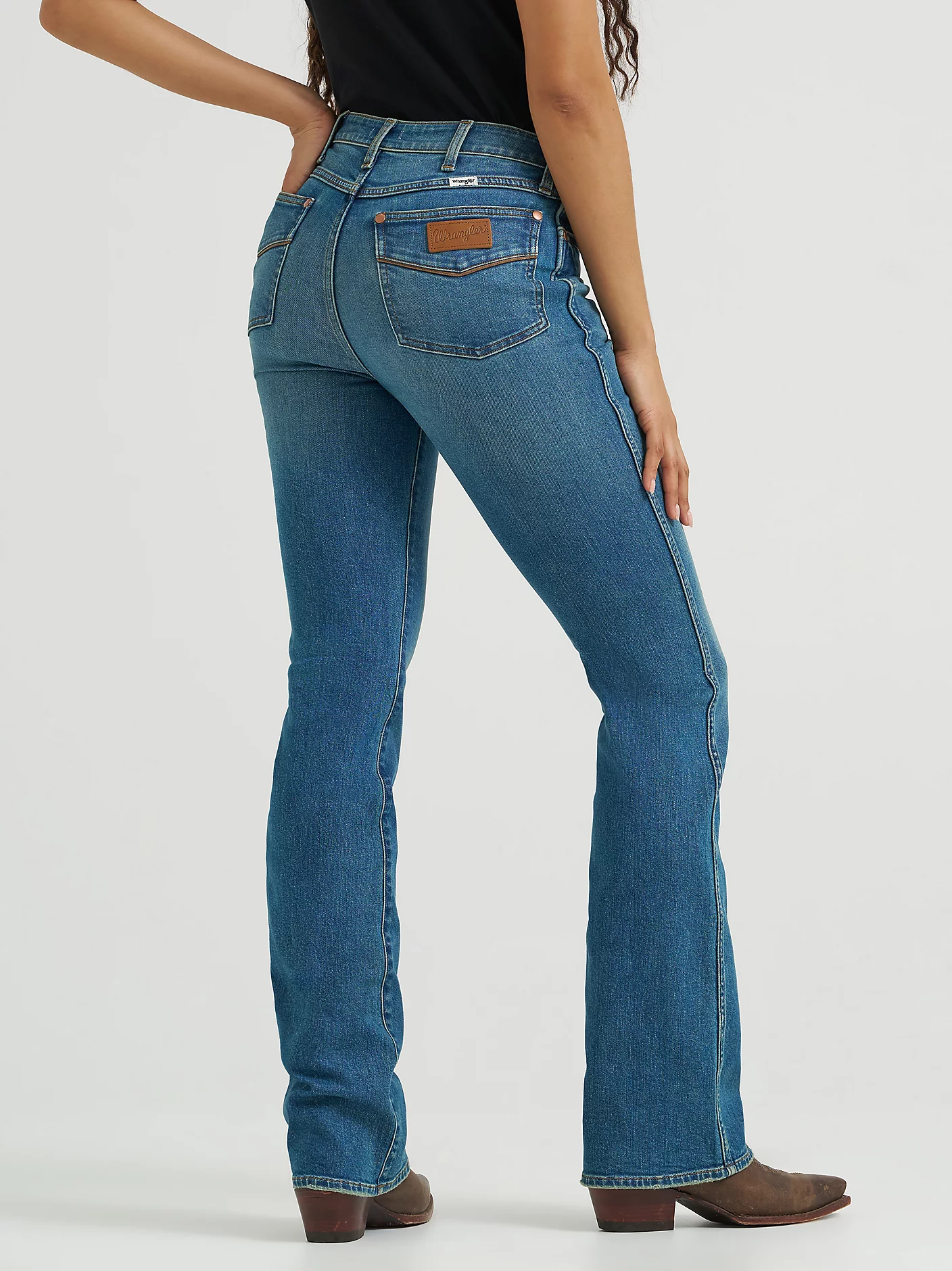 Women's High Rise Bootcut Jean 1 Women's High Rise Bootcut Jean