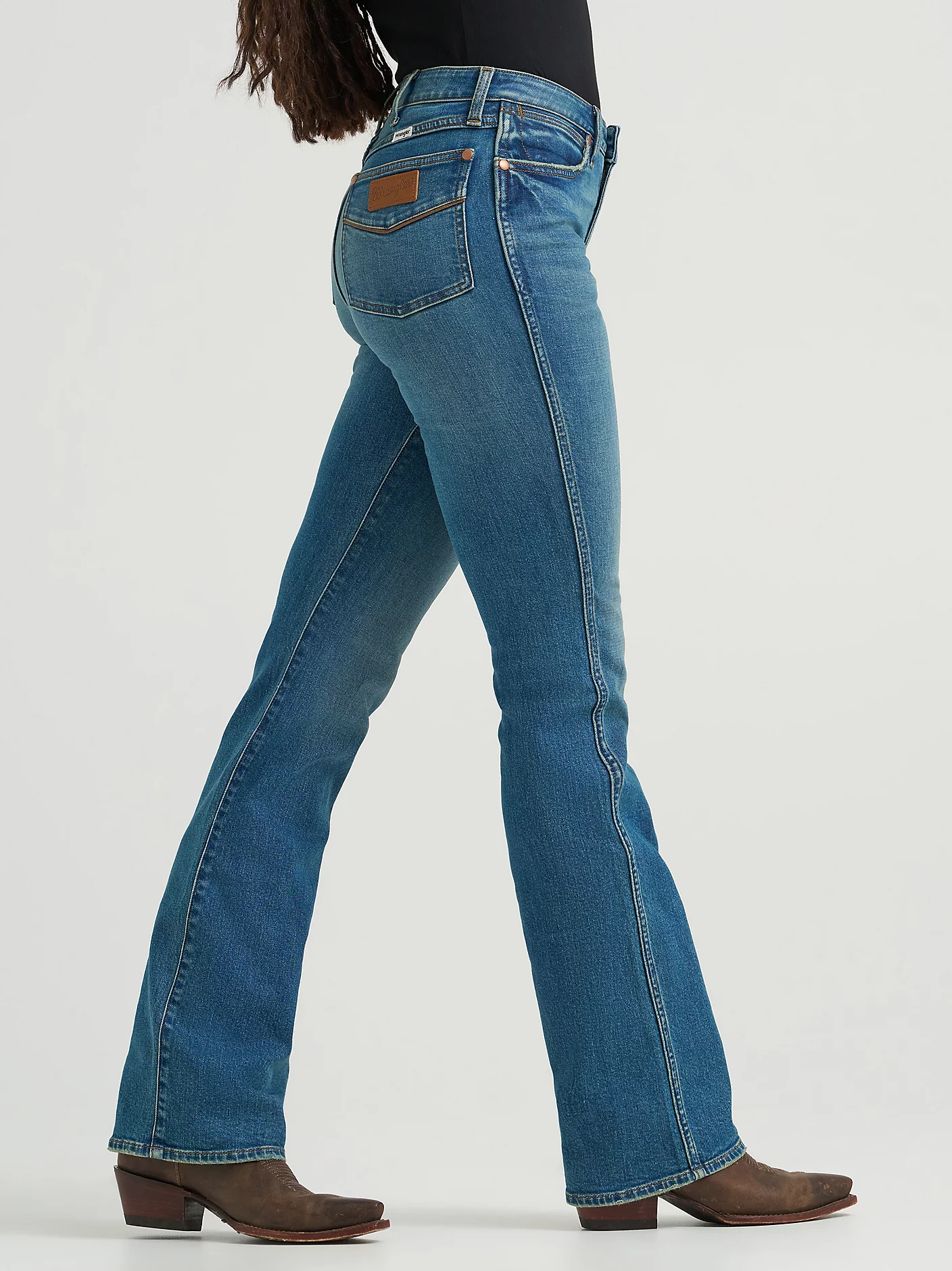 Women's High Rise Bootcut Jean 3 Women's High Rise Bootcut Jean